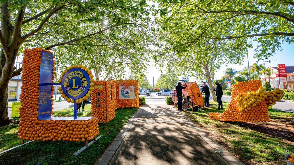 Citrus Sculptures Griffith Spring Fest